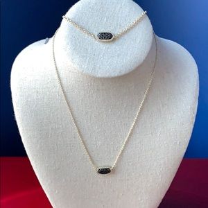 Kendra Scott Ember Necklace and Matching Bracelet